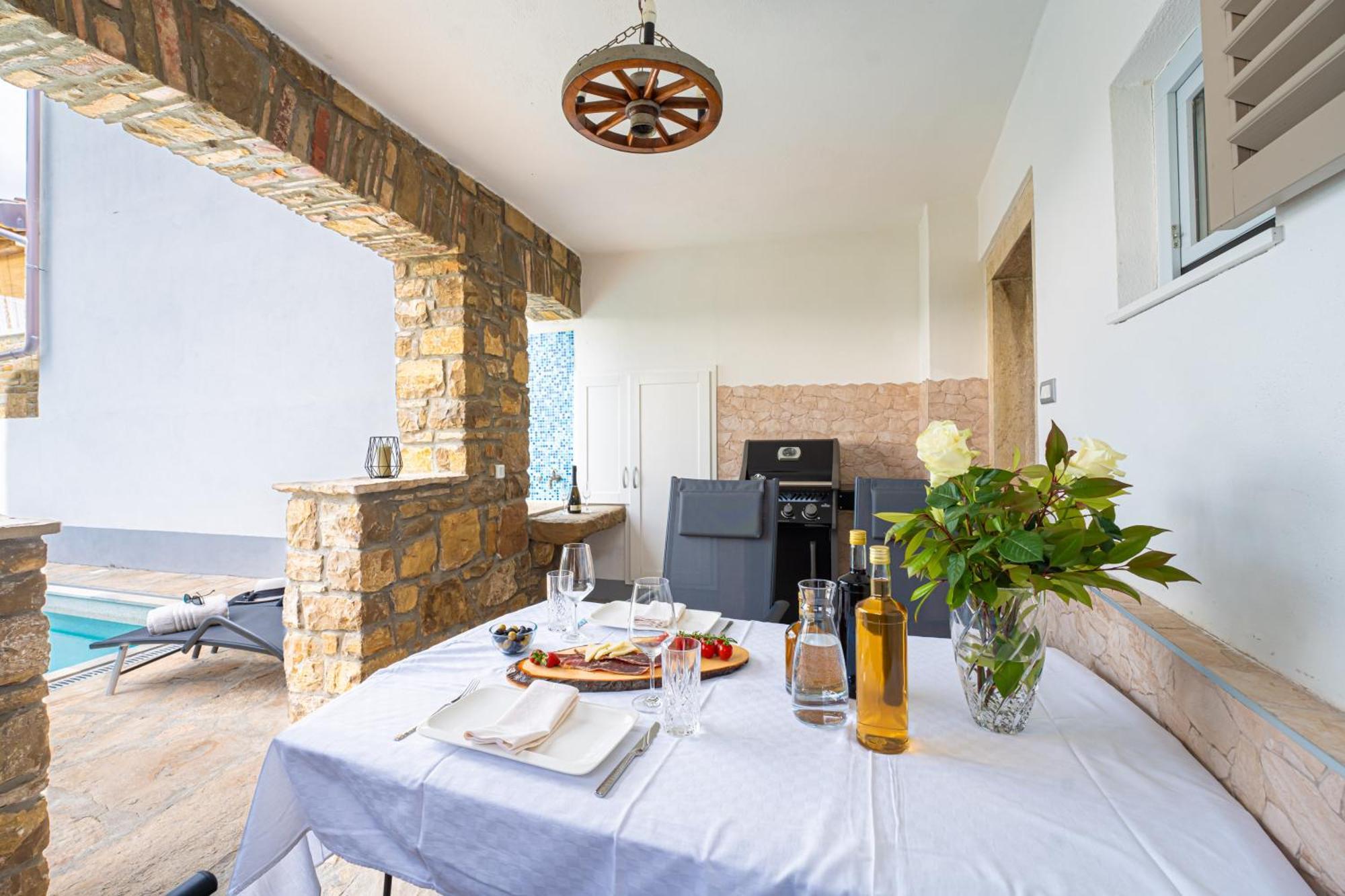 Holiday Home Belveder Motovun With Heated Pool Livade Exteriér fotografie