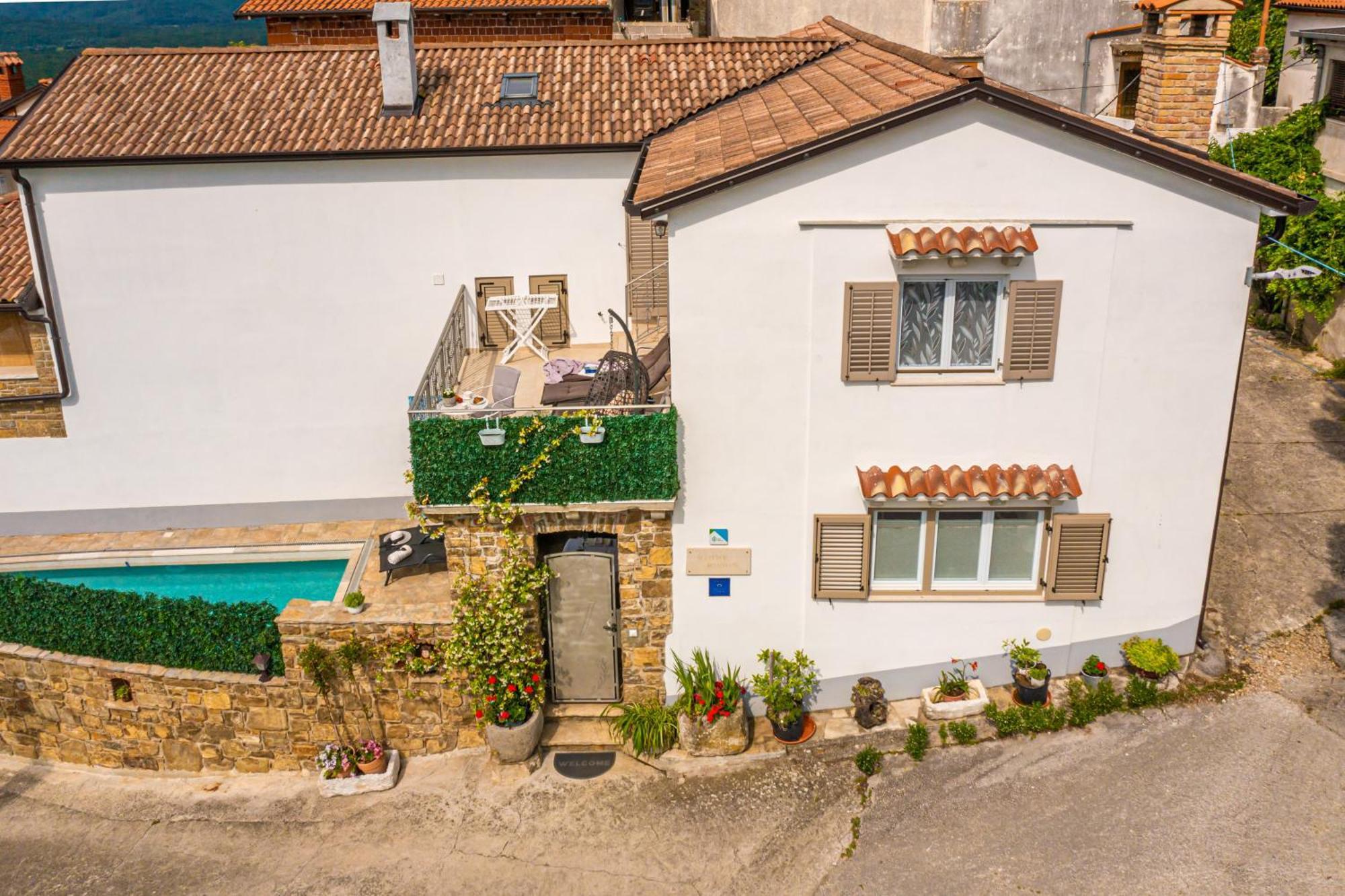 Holiday Home Belveder Motovun With Heated Pool Livade Exteriér fotografie