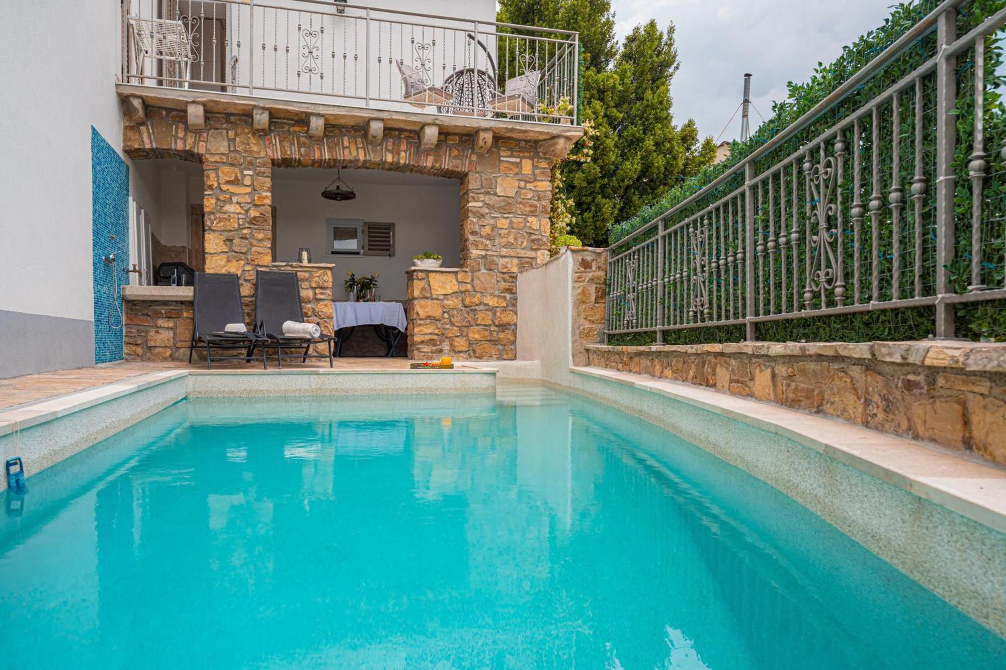 Holiday Home Belveder Motovun With Heated Pool Livade Exteriér fotografie